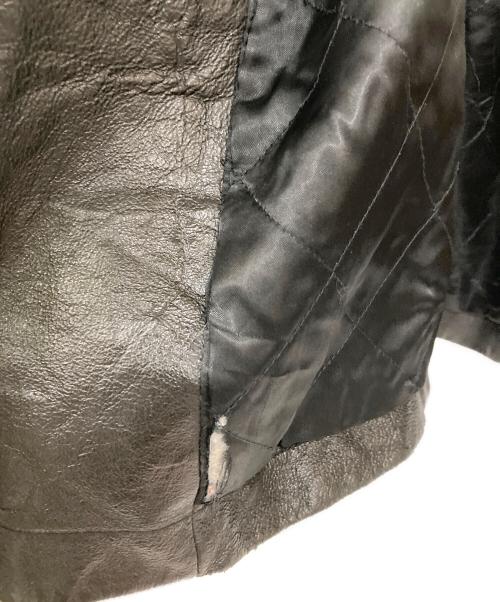 GAP（ギャップ）GAP (ギャップ) レザージャケット ブラック サイズ:Lの古着・服飾アイテム