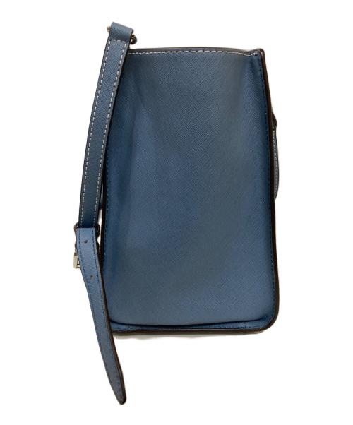 MICHAEL KORS（マイケル・コース）MICHAEL KORS (マイケルコース) 2WAYショルダーバッグ ブルーの古着・服飾アイテム