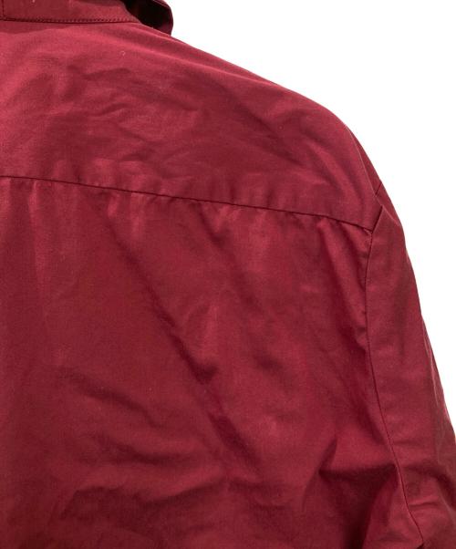 Vivienne Westwood RED LABEL（ヴィヴィアンウエストウッドレッドレーベル）Vivienne Westwood RED LABEL (ヴィヴィアンウエストウッドレッドレーベル) オーブ刺繍シャツ バーガンディー サイズ:3の古着・服飾アイテム