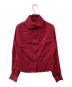 Vivienne Westwood RED LABEL（ヴィヴィアンウエストウッドレッドレーベル）の古着「オーブ刺繍シャツ」｜バーガンディー