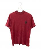 stussyステューシー）の古着「8ボールプリントTシャツ」｜レッド