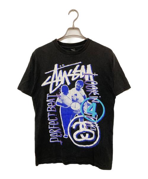 stussy（ステューシー）stussy (ステューシー) 半袖Tシャツ ネイビー サイズ:Mの古着・服飾アイテム