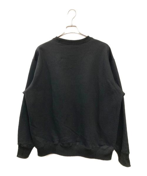 THE NORTH FACE（ザ ノース フェイス）THE NORTH FACE (ザ ノース フェイス) スモールロゴヘザースウェットクルー ブラック サイズ:XLの古着・服飾アイテム