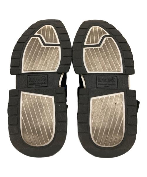 MM6 Maison Margiela（エムエムシックスメゾンマルジェラ）MM6 Maison Margiela (エムエムシックスメゾンマルジェラ) Bucket Sneaker アジャスターベルト ローカットスニーカー ブルー サイズ:SIZE35の古着・服飾アイテム