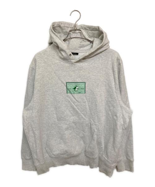 stussy（ステューシー）stussy (ステューシー) プリントパーカー グレー サイズ:Lの古着・服飾アイテム