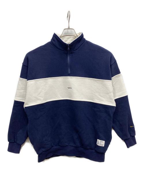 NAUTICA（ノーティカ）NAUTICA (ノーティカ) ハーフジップスウェット ネイビー サイズ:Mの古着・服飾アイテム