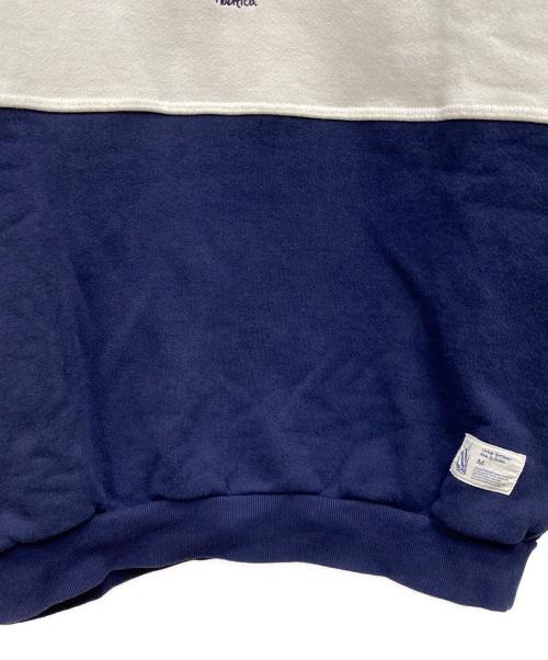 NAUTICA（ノーティカ）NAUTICA (ノーティカ) ハーフジップスウェット ネイビー サイズ:Mの古着・服飾アイテム