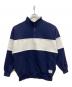 NAUTICA（ノーティカ）の古着「ハーフジップスウェット」｜ネイビー