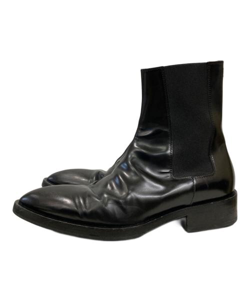 JIL SANDER（ジルサンダー）JIL SANDER (ジルサンダー) サイドゴアチェルシーブーツ ブラック サイズ:39の古着・服飾アイテム