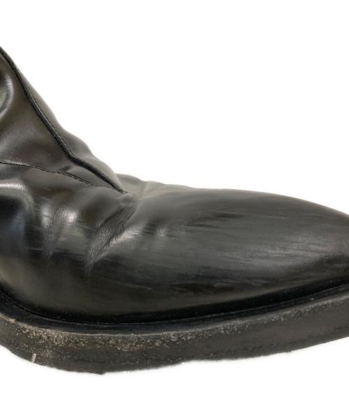 JIL SANDER（ジルサンダー）JIL SANDER (ジルサンダー) サイドゴアチェルシーブーツ ブラック サイズ:39の古着・服飾アイテム