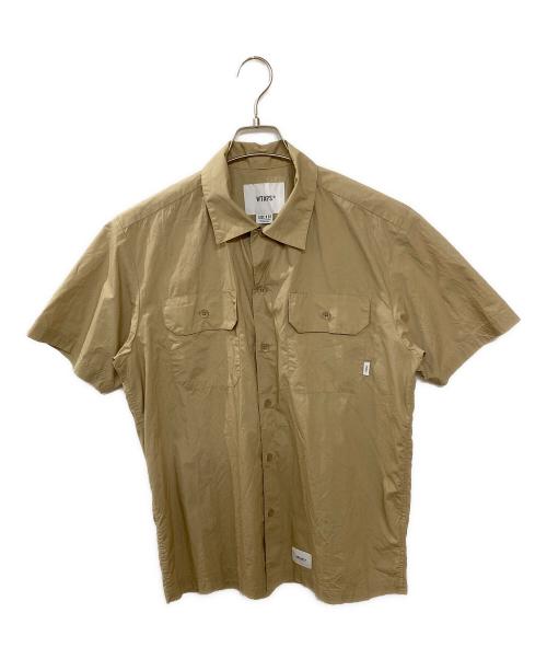 WTAPS（ダブルタップス）WTAPS (ダブルタップス) オープンカラーシャツ ベージュ サイズ:X01の古着・服飾アイテム