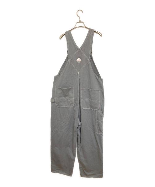 big mac（ビッグマック）big mac (ビッグマック) BEAMS BOY (ビームスボーイ) カラーデニムオーバーオール グレー サイズ:FREEの古着・服飾アイテム