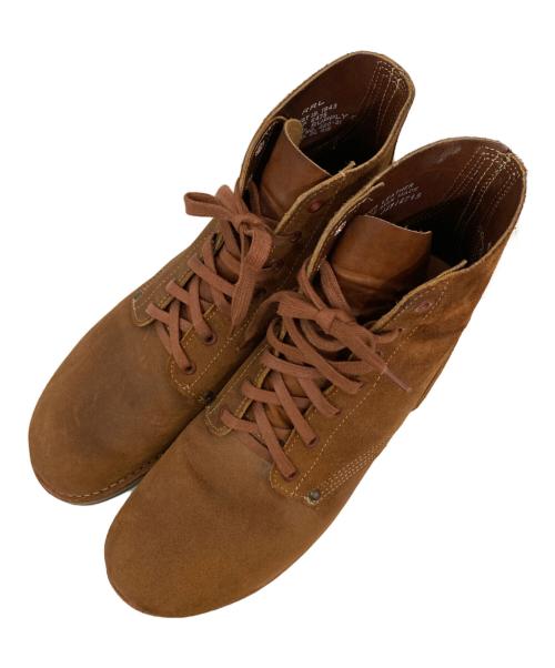 RRL（ダブルアールエル）RRL (ダブルアールエル) LEJEUNE タイプ3サービスブーツ ブラウン サイズ:サイズ10 1/2の古着・服飾アイテム