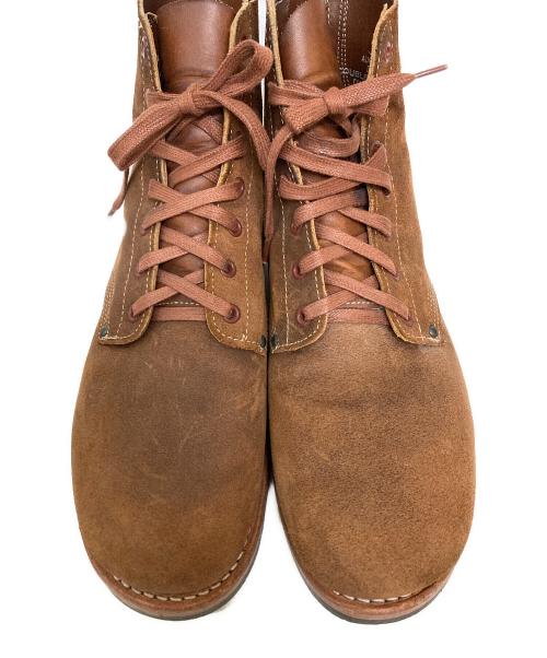 RRL（ダブルアールエル）RRL (ダブルアールエル) LEJEUNE タイプ3サービスブーツ ブラウン サイズ:サイズ10 1/2の古着・服飾アイテム