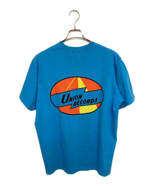 UNION（ユニオン）UNION (ユニオン) 両面プリントTシャツ ブルー サイズ:サイズ3の古着・服飾アイテム