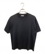 ATONエイトン）の古着「SUVIN 60/2 | オーバーサイズ Tシャツ」｜ブラック