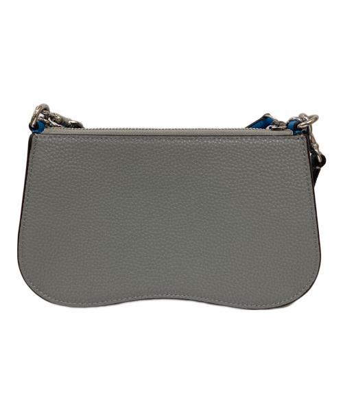 Coachtopia（コーチトピア）Coachtopia (コーチトピア) ウェイビー ダブル ポーチ バッグ グレーの古着・服飾アイテム