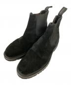 JOSEPH CHEANEYジョセフチーニー）の古着「スエードサイドゴアブーツ」｜ブラック