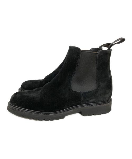 JOSEPH CHEANEY（ジョセフチーニー）JOSEPH CHEANEY (ジョセフチーニー) スエードサイドゴアブーツ ブラック サイズ:8の古着・服飾アイテム