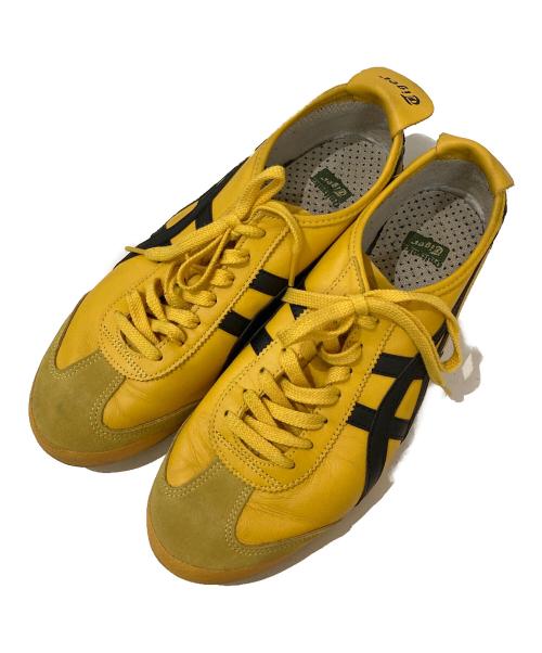 Onitsuka Tiger（オニツカタイガー）Onitsuka Tiger (オニツカタイガー) MEXICO'66/ローカットスニーカー イエロー サイズ:27cmの古着・服飾アイテム