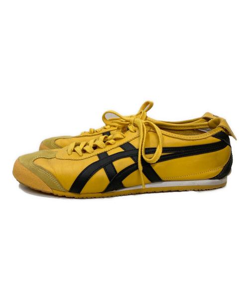 Onitsuka Tiger（オニツカタイガー）Onitsuka Tiger (オニツカタイガー) MEXICO'66/ローカットスニーカー イエロー サイズ:27cmの古着・服飾アイテム