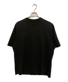 The Ennoy Professional（ザ エンノイ プロフェッショナル）の古着「ラバーロゴパッチTee」｜ブラック
