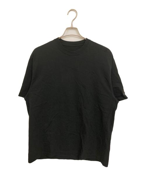 The Ennoy Professional（ザ エンノイ プロフェッショナル）The Ennoy Professional (ザ エンノイ プロフェッショナル) ラバーロゴパッチTシャツ ブラック サイズ:Mの古着・服飾アイテム