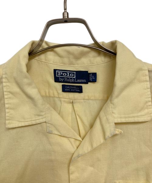 POLO RALPH LAUREN（ポロ・ラルフローレン）POLO RALPH LAUREN (ポロ・ラルフローレン) 古着裾ポニーオープンカラーシャツ イエロー サイズ:Lの古着・服飾アイテム
