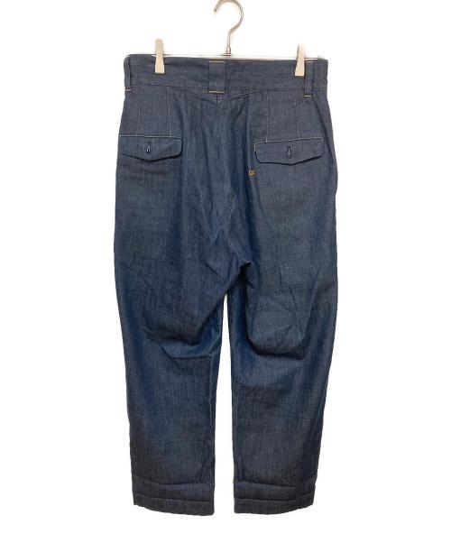 45R（フォーティファイブ・アール）45R (フォーティファイブ・アール) モンプデニムの908ニームパンツ（濃） インディゴ サイズ:サイズ1の古着・服飾アイテム