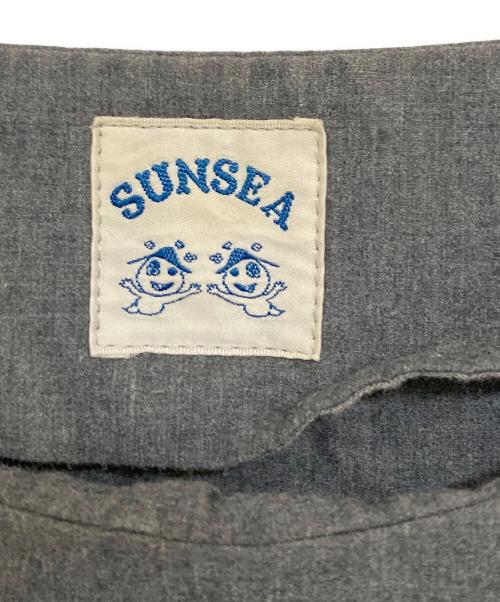 SUNSEA（サンシー）SUNSEA (サンシー) サウンドコットンプルオーバーTシャツ グレー サイズ:Lの古着・服飾アイテム