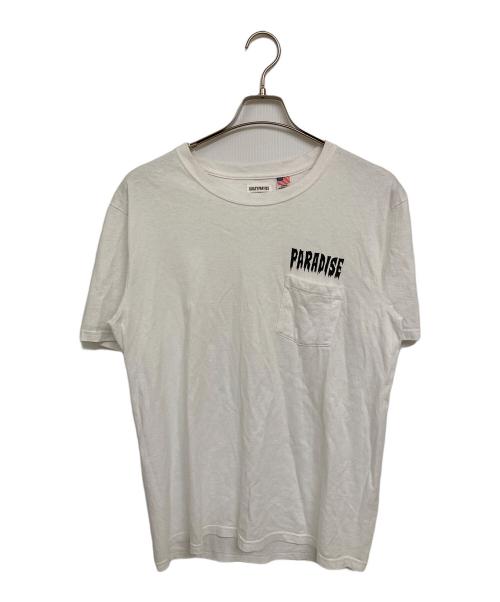 WACKO MARIA（ワコマリア）WACKO MARIA (ワコマリア) PARADISEポケットTシャツ ホワイト サイズ:Mの古着・服飾アイテム