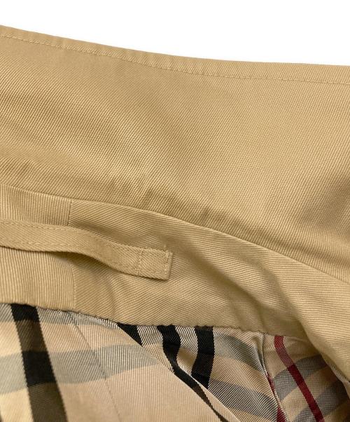 Burberry's（バーバリー）Burberry's (バーバリーズ) 裏ノバチェックステンカラーコート ベージュ サイズ:Sの古着・服飾アイテム