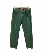 SUPREMEシュプリーム）の古着「Regular Jean Overdyed Green」｜グリーン