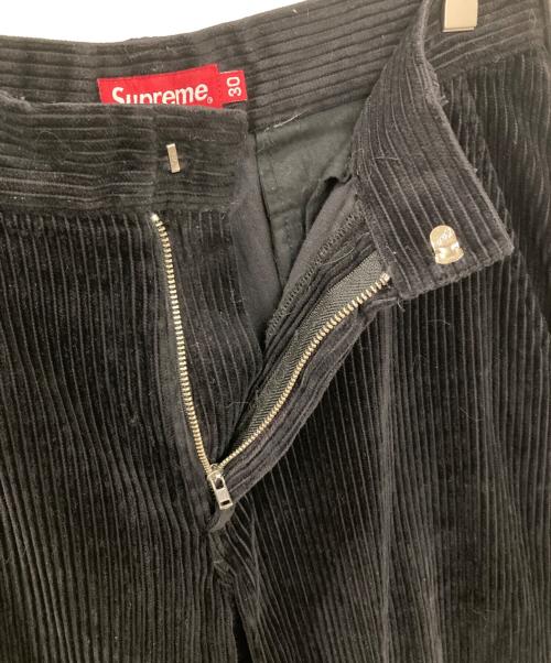 SUPREME（シュプリーム）SUPREME (シュプリーム) コーデュロイパンツ ブラック サイズ:30の古着・服飾アイテム