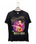 NJ CROCE（エヌジェー クロス）の古着「Betty Boop両面プリントTシャツ」｜ブラック