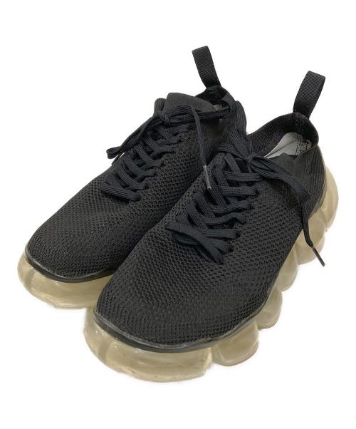 grounds（グラウンズ）grounds (グラウンズ) MOOPIEスニーカー ブラック サイズ:25.5cmの古着・服飾アイテム