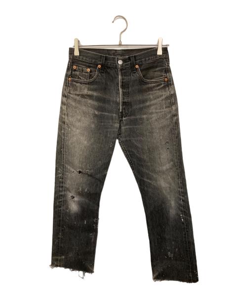 LEVI'S（リーバイス）LEVI'S (リーバイス) 90S 501ブラックデニムパンツ ブラック サイズ:実寸W70cm股下67cmの古着・服飾アイテム