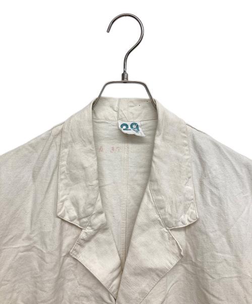 French Army（フランス軍）French Army (フランス軍) ヴィンテージホピタルコート ベージュ サイズ:29の古着・服飾アイテム