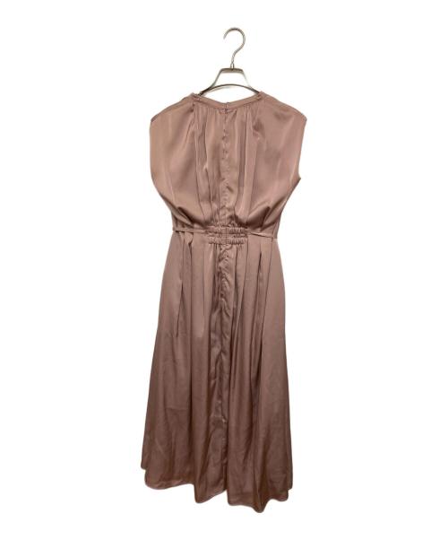 Apuweiser-riche（アプワイザーリッシェ）Apuweiser-riche (アプワイザーリッシェ) サテンタックワンピース ピンク サイズ:Sの古着・服飾アイテム