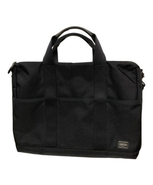 PORTER（ポーター）PORTER (ポーター) 2WAYブリーフケース ブラックの古着・服飾アイテム