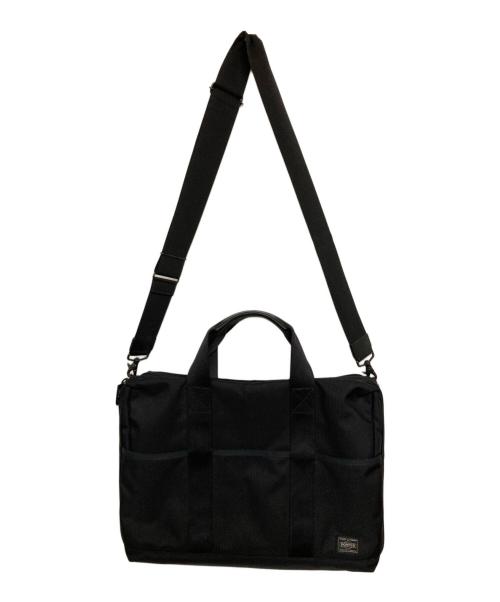 PORTER（ポーター）PORTER (ポーター) 2WAYブリーフケース ブラックの古着・服飾アイテム