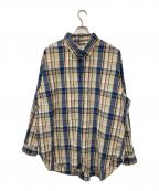 Marvine Pontiak Shirt Makersマーヴィンポンティアックシャツメイカーズ）の古着「プルオーバーシャツ」｜ブルー