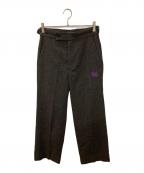 Needlesニードルズ）の古着「パピヨン刺繍ウール混スラックス」｜グレー