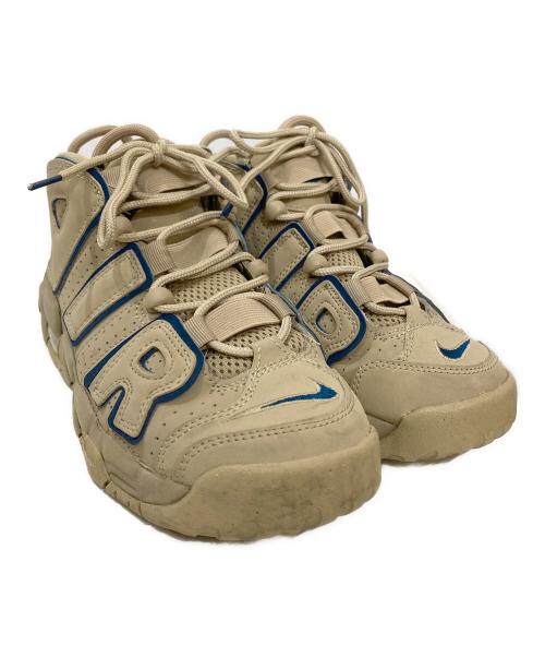 NIKE（ナイキ）NIKE (ナイキ) AIR MORE UPTEMPO ベージュ サイズ:23.5cmの古着・服飾アイテム