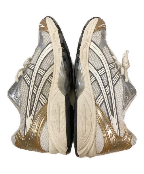 asics（アシックス）asics (アシックス) GEL-KAYANO14 ホワイト×ブラウン サイズ:27cmの古着・服飾アイテム