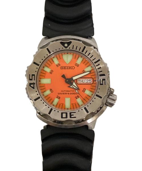 SEIKO（セイコー）SEIKO (セイコー) 腕時計 オレンジの古着・服飾アイテム