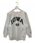 Champion REVERSE WEAVE（チャンピオン リバース ウィーブ）の古着「90S IOWAカレッジスウェット」｜グレー