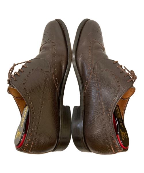 SCOTCH GRAIN（スコッチグレイン）SCOTCH GRAIN (スコッチグレイン) ウィングチップシューズ ブラウン サイズ:25cmの古着・服飾アイテム