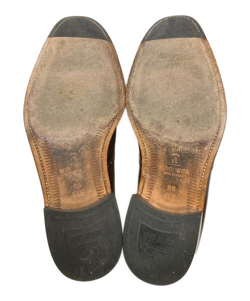 SCOTCH GRAIN（スコッチグレイン）SCOTCH GRAIN (スコッチグレイン) ウィングチップシューズ ブラウン サイズ:25cmの古着・服飾アイテム