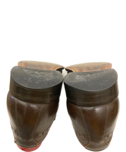 SCOTCH GRAIN（スコッチグレイン）SCOTCH GRAIN (スコッチグレイン) ウィングチップシューズ ブラウン サイズ:25cmの古着・服飾アイテム